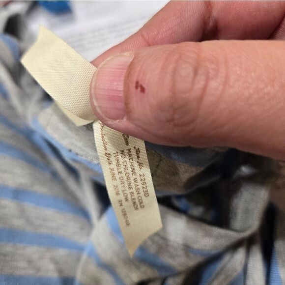 Matilda Jane Her Majesty Striped T-Shirt Dress Medium - Picture 8 of 11